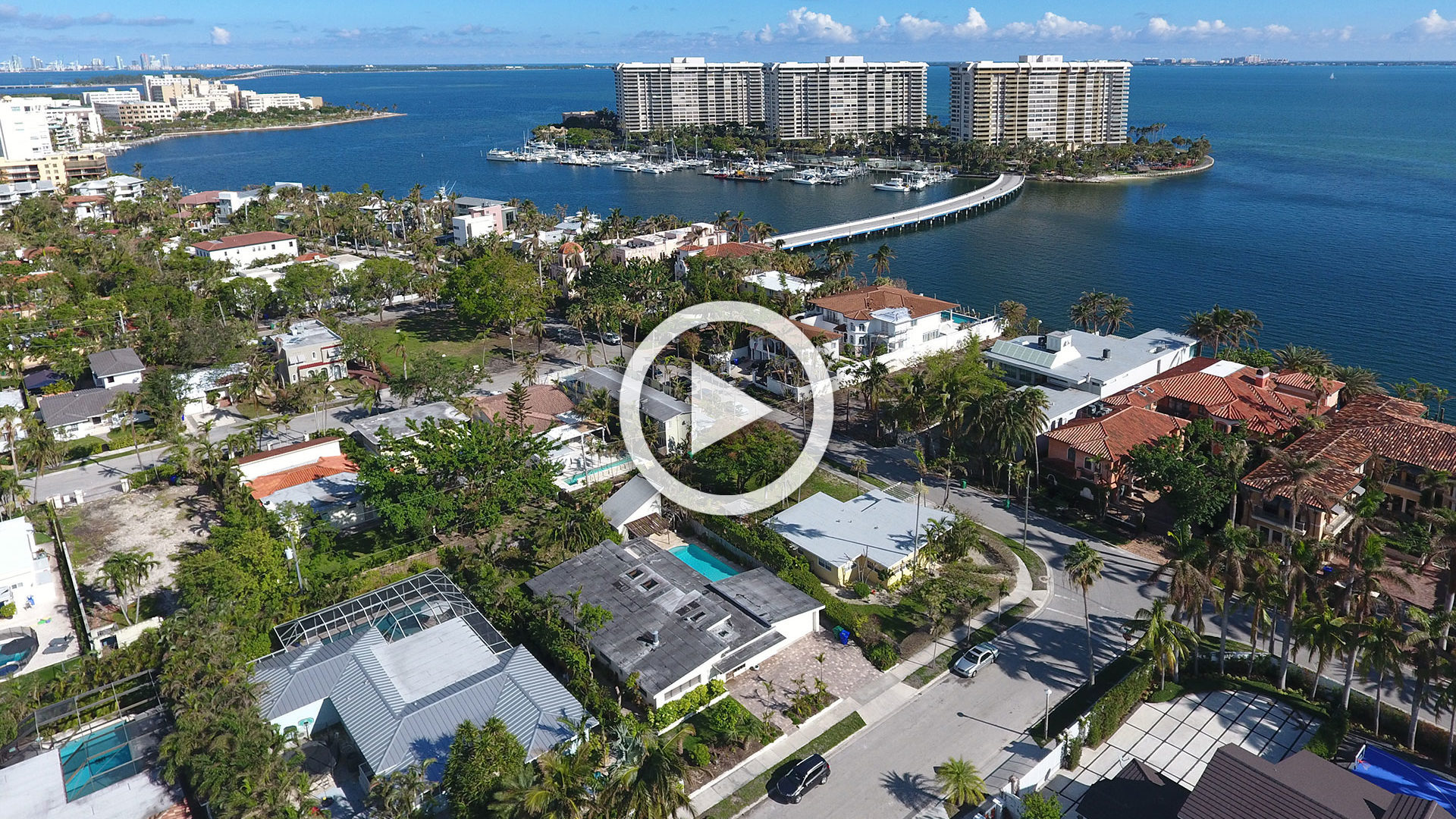 Coconut Grove Aerial 360º VR Miami Real Estate Photographers